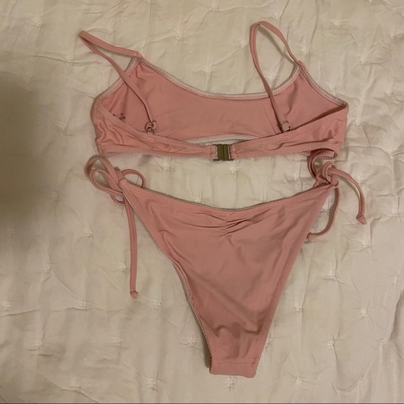 Superdown Mindy Bikini Set in Blush Pink 🍧 - Picture 5 of 6